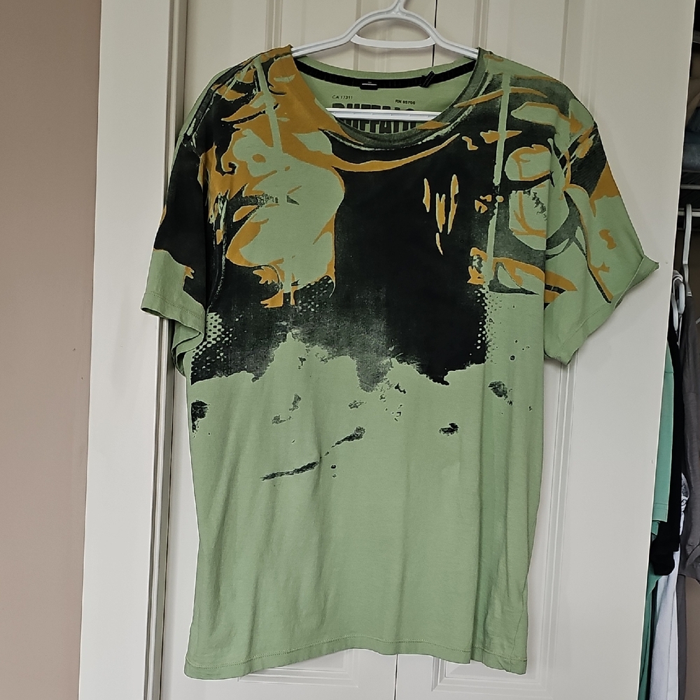 Buffalo Graphic Green T-Shirt